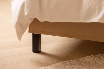 Sängpaket Nayaka 150x200 Memorymadrass - Djuphäftad gavel Beige - Möbler - Säng - Kontinentalsäng