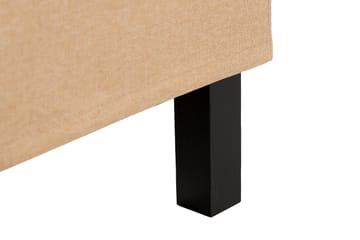 Sängpaket Nayaka 180x200 Latexmadrass - Djuphäftad gavel Beige - Möbler - Säng - Kontinentalsäng