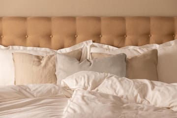 Sängpaket Nayaka 180x200 Latexmadrass - Djuphäftad gavel Beige - Möbler - Säng - Kontinentalsäng