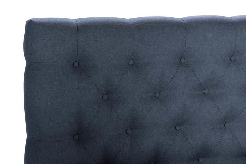 Sängpaket Nayaka 180x200 Latexmadrass - Djuphäftad gavel Blå - Möbler - Säng - Kontinentalsäng