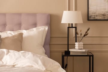 Sängpaket Nayaka 180x200 Latexmadrass - Djuphäftad gavel Rosa - Möbler - Säng - Kontinentalsäng