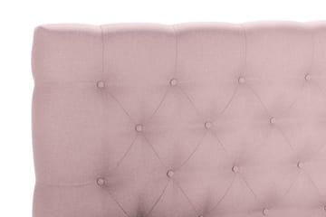 Sängpaket Nayaka 180x200 Latexmadrass - Djuphäftad gavel Rosa - Möbler - Säng - Kontinentalsäng