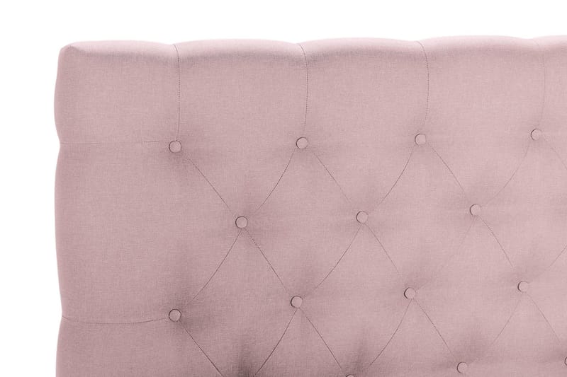 Sängpaket Nayaka 180x200 Latexmadrass - Djuphäftad gavel Rosa - Möbler - Säng - Kontinentalsäng