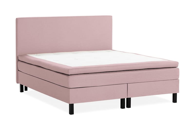 Sängpaket Nayaka 180x200 Memorymadrass - Slät gavel Rosa - Möbler - Säng - Kontinentalsäng