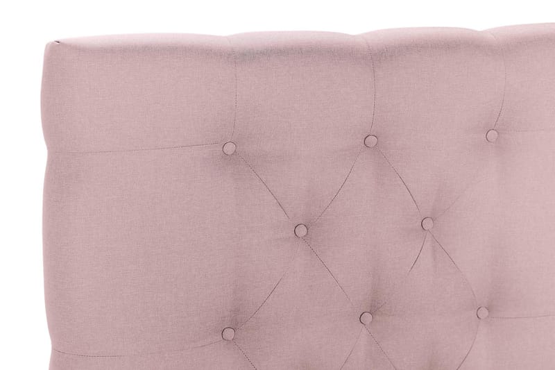 Sängpaket Nayaka 210x210 Memorymadrass - Djuphäftad gavel Rosa - Möbler - Säng - Kontinentalsäng