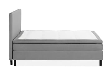 Sängpaket Nayaka 210x210 Memorymadrass - Slät gavel Grå - Möbler - Säng - Kontinentalsäng