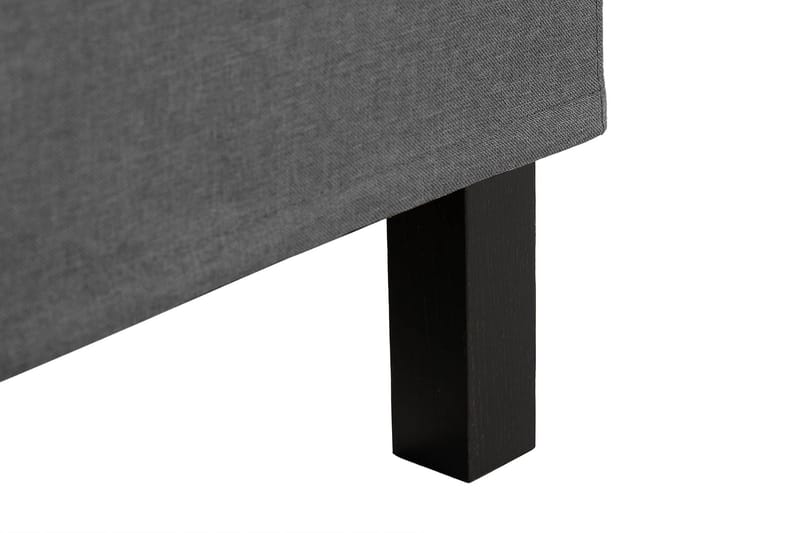 Sängpaket Nayaka 210x210 Memorymadrass - Slät gavel Mörkgrå - Möbler - Säng - Kontinentalsäng