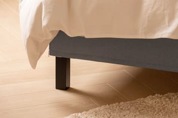 Sängpaket Nayaka 210x210 Skummadrass - Slät gavel Grå - Möbler - Säng - Kontinentalsäng