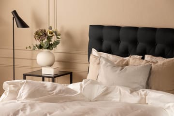 Sängpaket Nayaka 90x200 Latexmadrass - Djuphäftad gavel Svart - Möbler - Säng - Kontinentalsäng