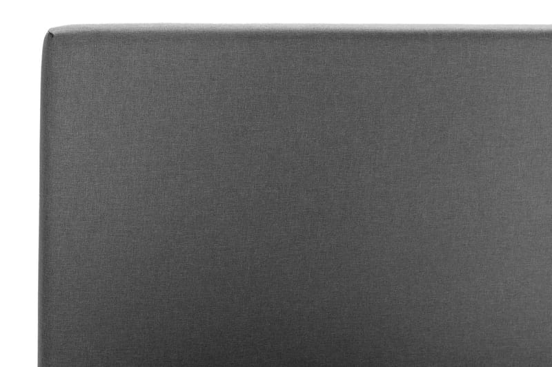 Sängpaket Nayaka 90x200 Latexmadrass - Slät gavel Mörkgrå - Möbler - Säng - Kontinentalsäng