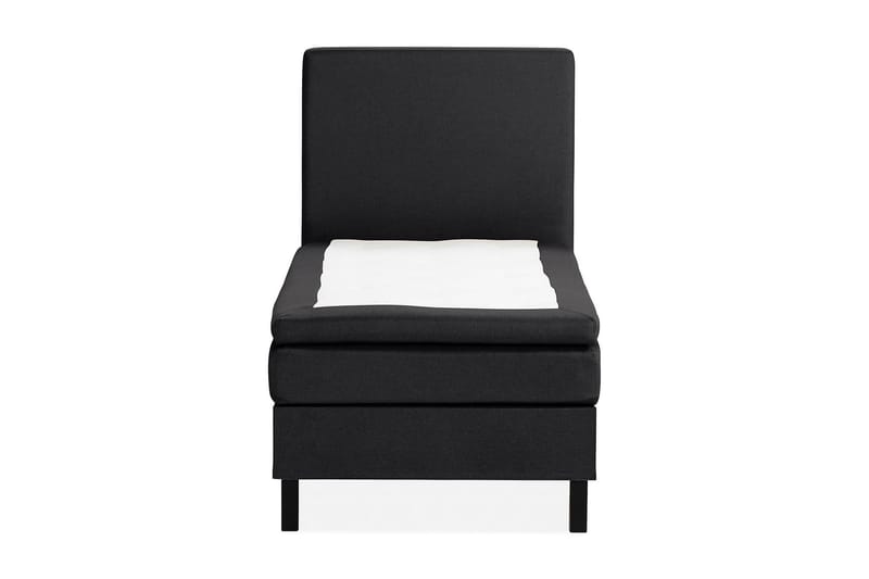 Sängpaket Nayaka 90x200 Latexmadrass - Slät gavel Svart - Möbler - Säng - Kontinentalsäng
