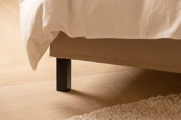 Sängpaket Nayaka 90x200 Skummadrass - Djuphäftad gavel Beige - Möbler - Säng - Kontinentalsäng