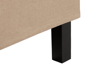 Sängpaket Nayaka 90x200 Skummadrass - Djuphäftad gavel Beige - Möbler - Säng - Kontinentalsäng