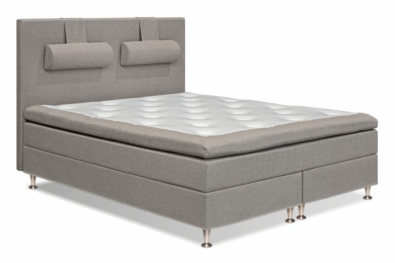 Sängpaket Sofia 180x200 Ljusbrun - Möbler - Säng - Kontinentalsäng