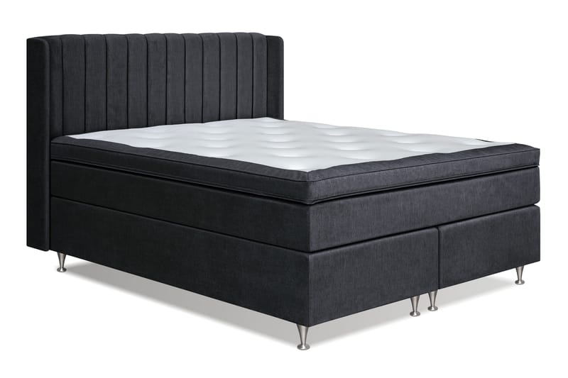 Sängpaket Paraiso Kontinentalsäng Fast - 180x200 cm Svart (+Fler val) - Möbler - Säng - Kontinentalsäng