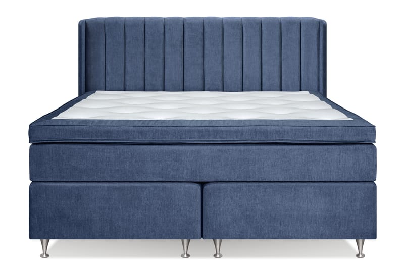 Sängpaket Paraiso Kontinentalsäng Fast - 180x200 cm Mörkblå (+Fler val) - Möbler - Säng - Kontinentalsäng