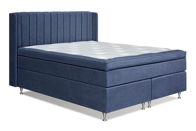 Sängpaket Paraiso Kontinentalsäng Fast - 180x200 cm Mörkblå (+Fler val) - Möbler - Säng - Kontinentalsäng