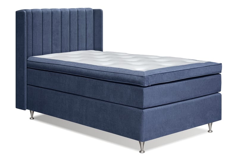 Sängpaket Paraiso Kontinentalsäng Medium - 140x200 cm Mörkblå (+Fler val) - Kontinentalsäng - Komplett sängpaket