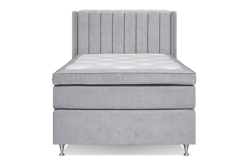 Sängpaket Paraiso Kontinentalsäng Medium - 120x200 cm Ljusgrå (+Fler val) - Möbler - Säng - Kontinentalsäng