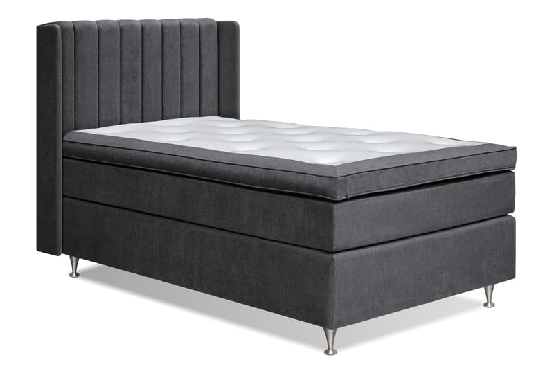 Sängpaket Paraiso Kontinentalsäng Medium - 140x200 cm Mörkgrå (+Fler val) - Möbler - Säng - Kontinentalsäng
