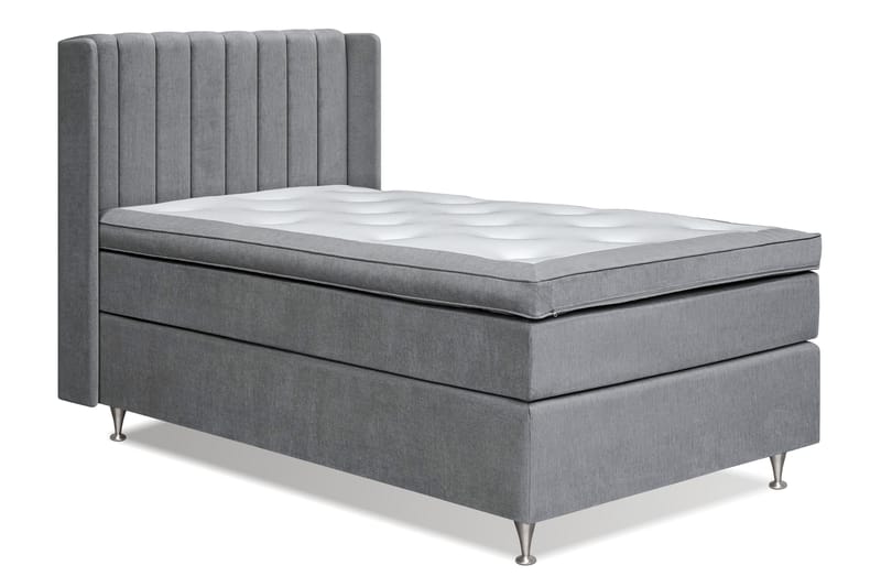 Sängpaket Paraiso Kontinentalsäng Medium - 120x200 cm Grå (+Fler val) - Möbler - Säng - Kontinentalsäng