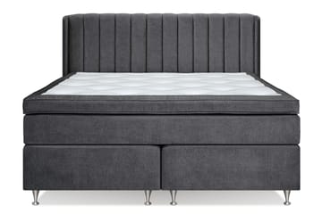 Sängpaket Paraiso Kontinentalsäng Medium - 160x200 cm Mörkgrå (+Fler val) - Möbler - Säng - Kontinentalsäng