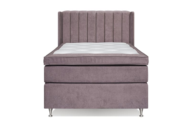 Sängpaket Paraiso Kontinentalsäng Medium - 140x200 cm Mörkrosa (+Fler val) - Möbler - Säng - Kontinentalsäng