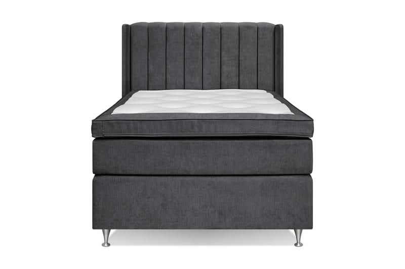 Sängpaket Paraiso Kontinentalsäng Fast - 120x200 cm Mörkgrå (+Fler val) - Möbler - Säng - Kontinentalsäng