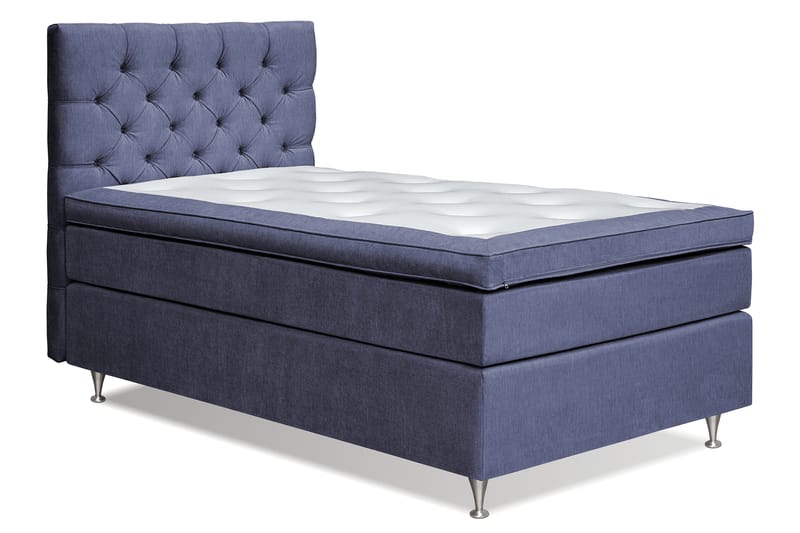 Sängpaket Paraiso Kontinentalsäng Medium - 140x200 cm Mörkblå (+Fler val) - Kontinentalsäng - Komplett s�ängpaket