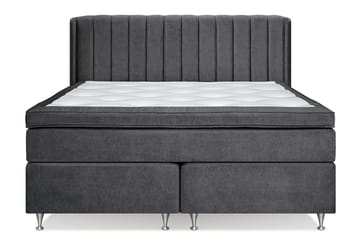 Sängpaket Paraiso Kontinentalsäng Fast/Medium - 180x200 cm Mörkgrå (+Fler val) - Möbler - Säng - Kontinentalsäng