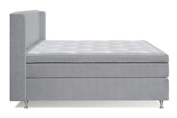 Sängpaket Paraiso Kontinentalsäng Fast - 180x200 cm Ljusgrå (+Fler val) - Möbler - Säng - Kontinentalsäng