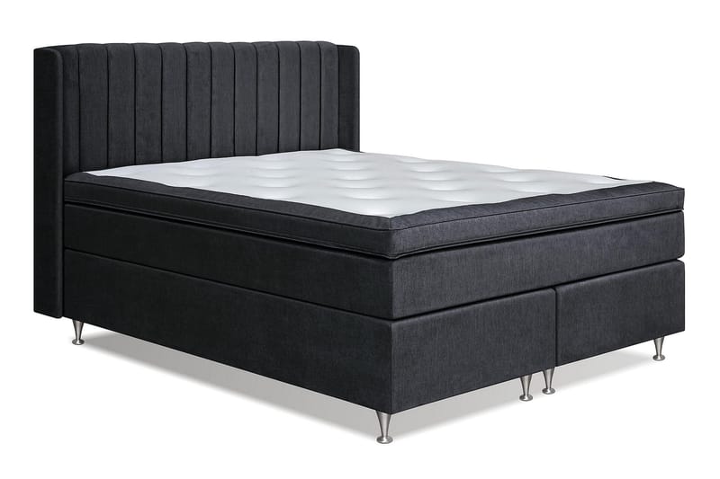 Sängpaket Paraiso Kontinentalsäng Fast - 180x200 cm Svart (+Fler val) - Möbler - Säng - Kontinentalsäng