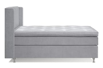 Sängpaket Paraiso Kontinentalsäng Medium - 120x200 cm Ljusgrå (+Fler val) - Möbler - Säng - Kontinentalsäng