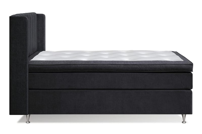 Sängpaket Paraiso Kontinentalsäng Medium - 120x200 cm Svart (+Fler val) - Kontinentalsäng