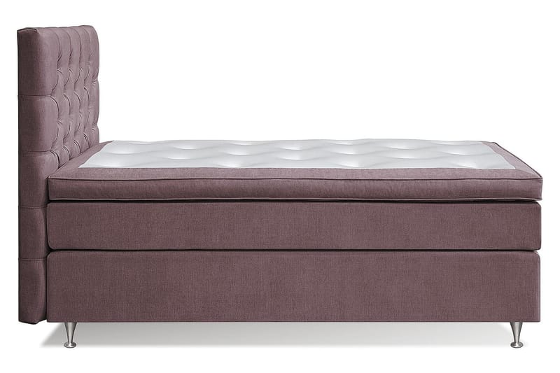 Sängpaket Paraiso Kontinentalsäng Fast - 120x200 cm Mörkrosa (+Fler val) - Möbler - Säng - Kontinentalsäng