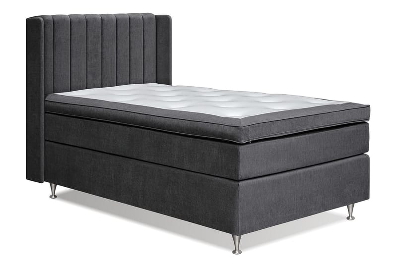 Sängpaket Paraiso Kontinentalsäng Medium - 120x200 cm Mörkgrå (+Fler val) - Möbler - Säng - Kontinentalsäng