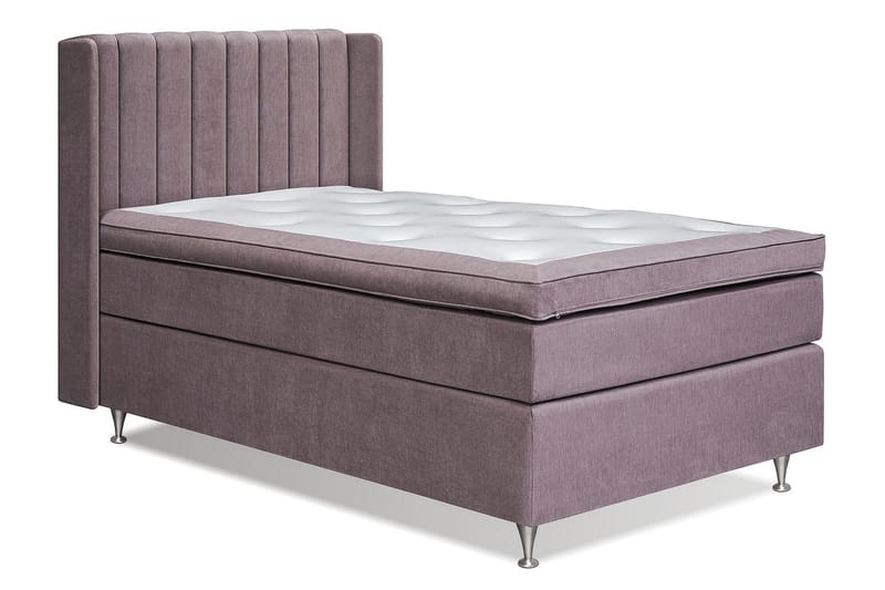 Sängpaket Paraiso Kontinentalsäng Medium - 120x200 cm Mörkrosa (+Fler val) - Möbler - Säng - Kontinentalsäng
