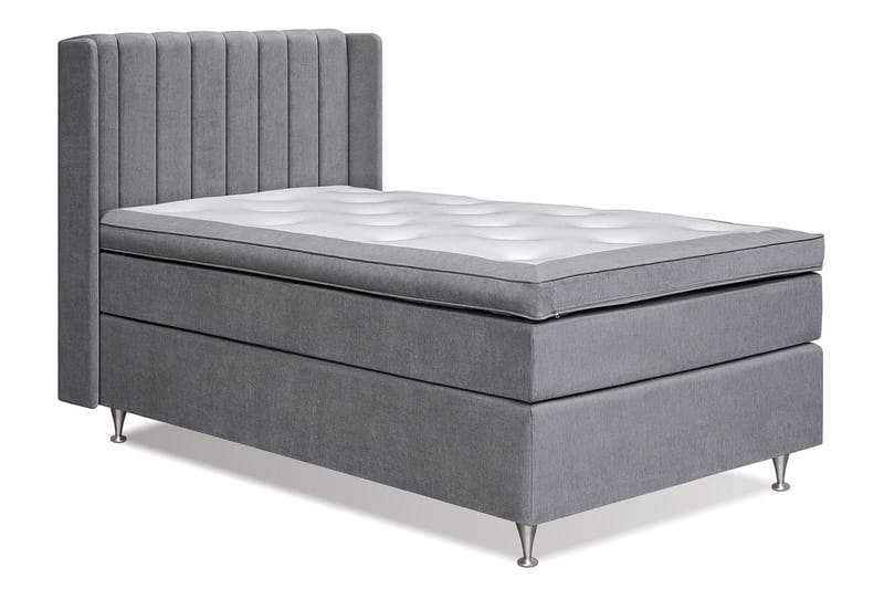 Sängpaket Paraiso Kontinentalsäng Medium - 120x200 cm Grå (+Fler val) - Möbler - Säng - Kontinentalsäng