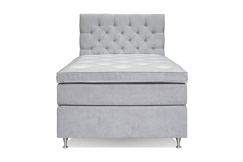 Sängpaket Paraiso Kontinentalsäng Medium - 120x200 cm Ljusgrå (+Fler val) - Möbler - Säng - Kontinentalsäng