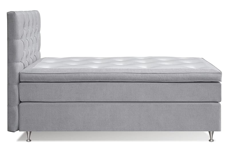 Sängpaket Paraiso Kontinentalsäng Fast - 120x200 cm Ljusgrå (+Fler val) - Möbler - Säng - Kontinentalsäng