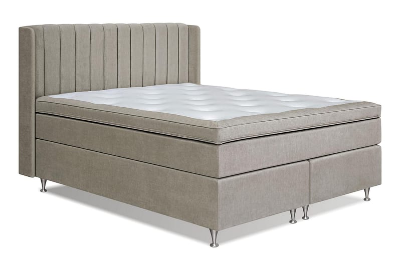 Sängpaket Paraiso Kontinentalsäng Fast/Medium - 180x200 cm Beige (+Fler val) - Kontinentalsäng - Komplett sängpaket