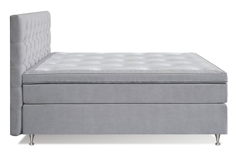 Sängpaket Paraiso Kontinentalsäng Medium - 160x200 cm Ljusgrå (+Fler val) - Möbler - Säng - Kontinentalsäng