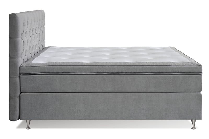 Sängpaket Paraiso Kontinentalsäng Fast/Medium - 160x200 cm Grå (+Fler val) - Möbler - Säng - Kontinentalsäng