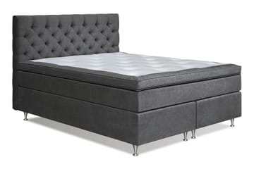 Sängpaket Paraiso Kontinentalsäng Fast/Medium - 160x200 cm Mörkgrå (+Fler val) - Möbler - Säng - Kontinentalsäng