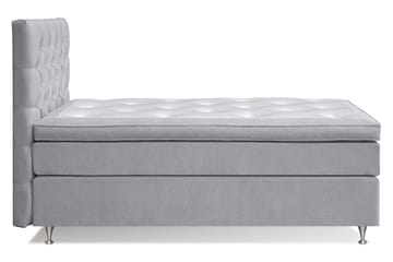 Sängpaket Paraiso Kontinentalsäng Fast - 140x200 cm Ljusgrå (+Fler val) - Möbler - Säng - Kontinentalsäng