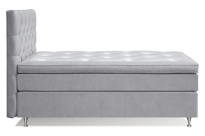 Sängpaket Paraiso Kontinentalsäng Fast - 140x200 cm Ljusgrå (+Fler val) - Möbler - Säng - Kontinentalsäng