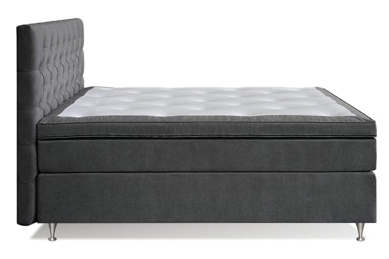 Sängpaket Paraiso Kontinentalsäng Fast/Medium - 160x200 cm Mörkgrå (+Fler val) - Möbler - Säng - Kontinentalsäng