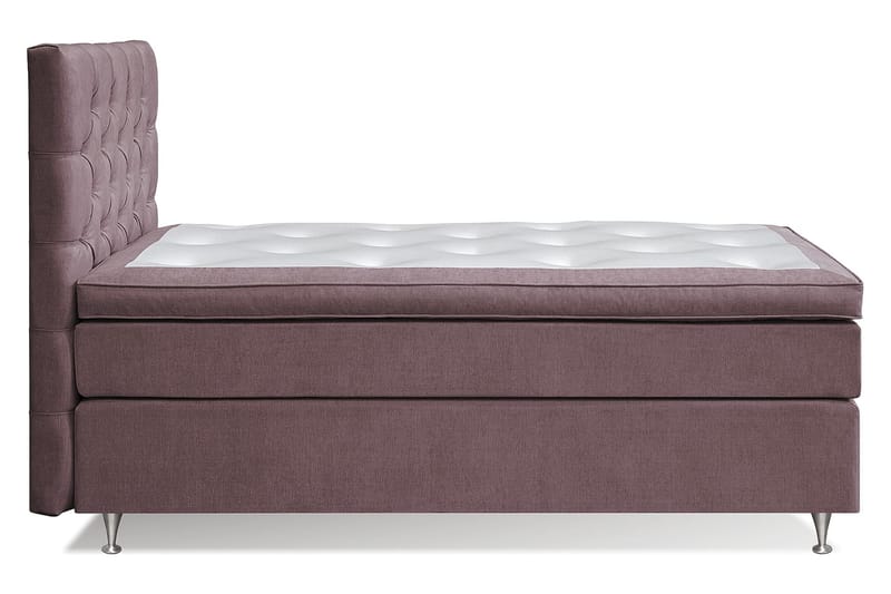 Sängpaket Paraiso Kontinentalsäng Medium - 105x200 cm Mörkrosa (+Fler val) - Möbler - Säng - Kontinentalsäng