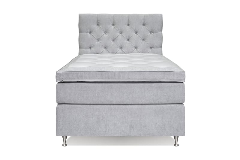 Sängpaket Paraiso Kontinentalsäng Medium - 105x200 cm Ljusgrå (+Fler val) - Möbler - Säng - Kontinentalsäng