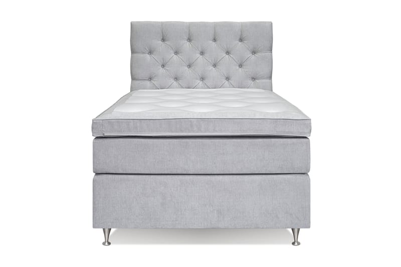 Sängpaket Paraiso Kontinentalsäng Medium - 140x200 cm Ljusgrå (+Fler val) - Möbler - Säng - Kontinentalsäng